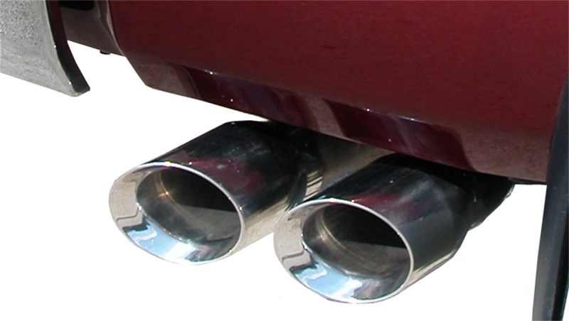 Toyota Tundra Performance Exhaust - CORSA Performance - Cat Back Single Side Exit with Twin Polished Tips - Polished - `11-`21